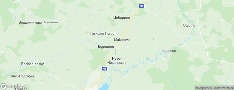Semibratovo, Russia Map