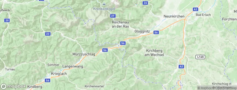 Semmering, Austria Map
