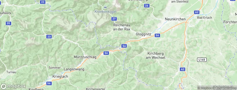 Semmering, Austria Map