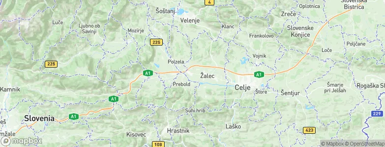 Šempeter v Savinj. Dolini, Slovenia Map