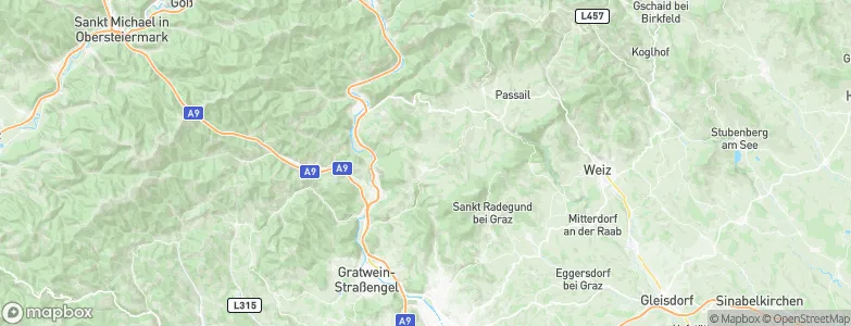 Semriach, Austria Map