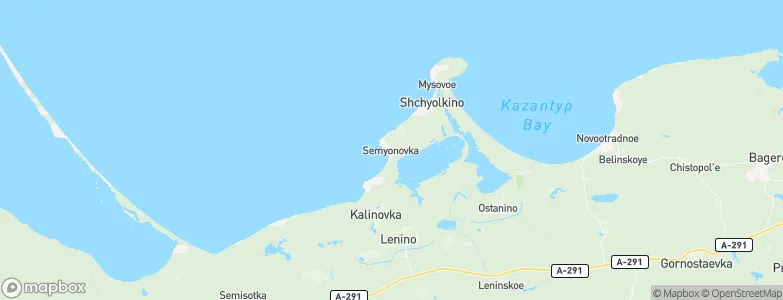 Semyonovka, Ukraine Map