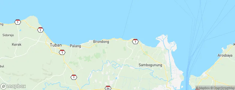 Sendangduwur, Indonesia Map