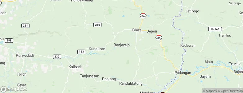 Sendanggayam, Indonesia Map