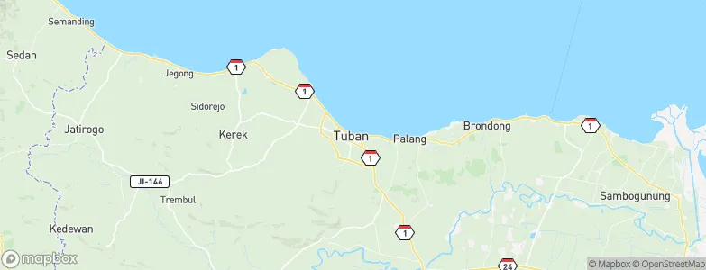 Sendangharjo, Indonesia Map