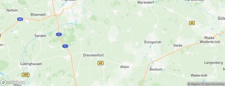 Sendenhorst, Germany Map