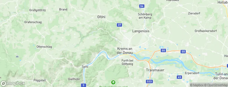Senftenberg, Austria Map
