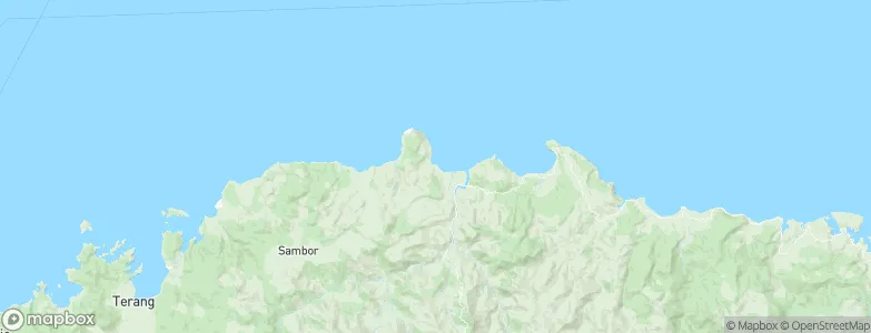 Sengari, Indonesia Map
