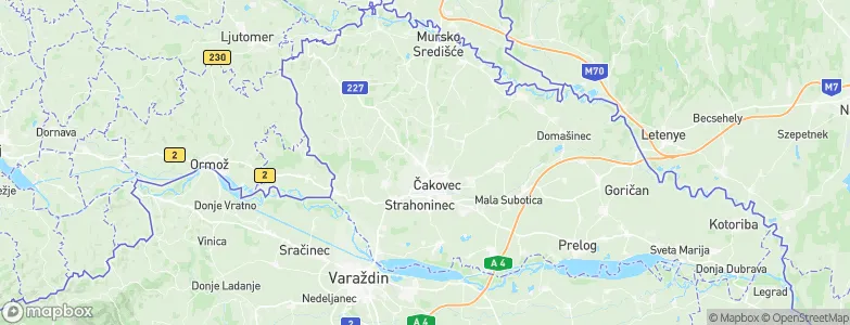 Šenkovec, Croatia Map