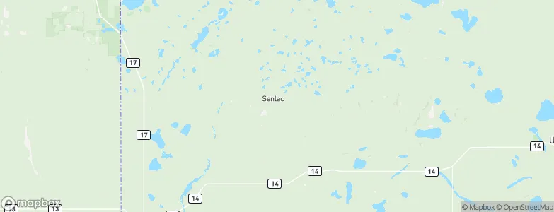Senlac, Canada Map