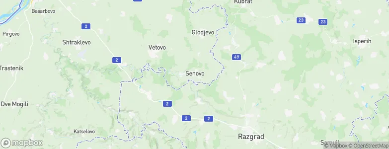 Senovo, Bulgaria Map