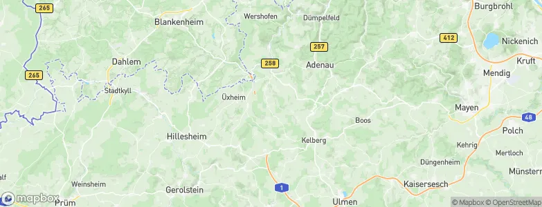 Senscheid, Germany Map