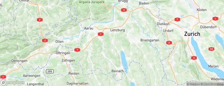 Seon, Switzerland Map
