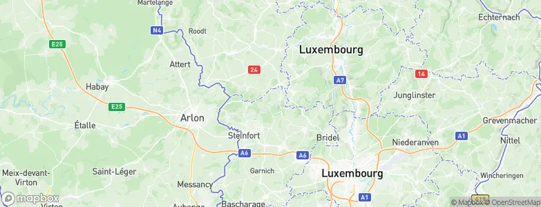 Septfontaines, Luxembourg Map
