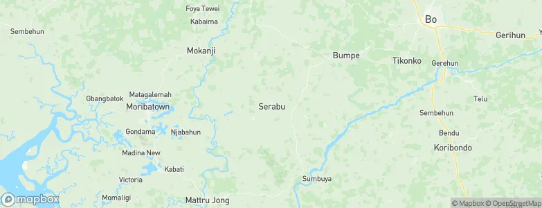 Serabu, Sierra Leone Map