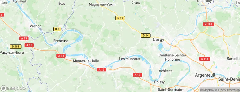 Seraincourt, France Map