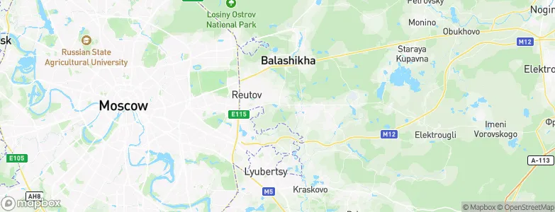 Serebryanka, Russia Map