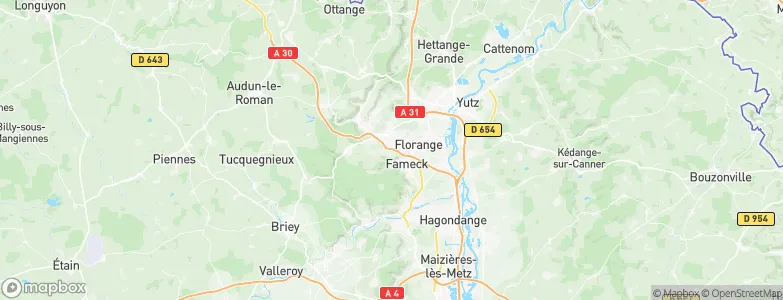 Serémange-Erzange, France Map