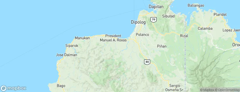 Seres, Philippines Map