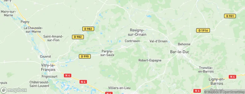 Sermaize-les-Bains, France Map