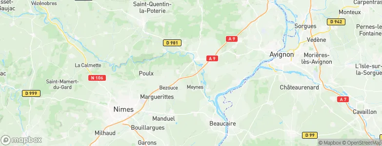 Sernhac, France Map