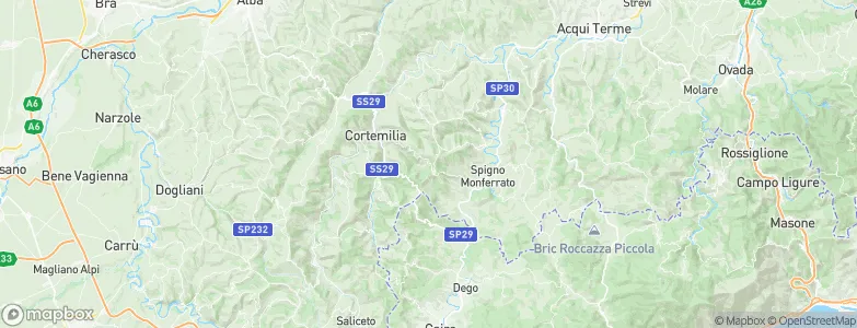Serole, Italy Map