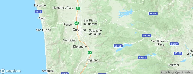 Serra Pedace, Italy Map