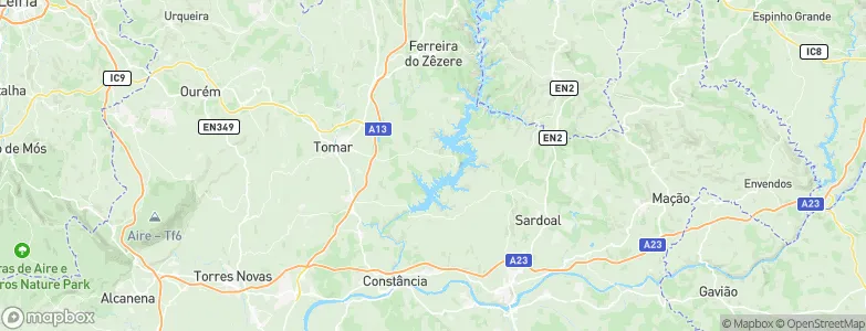 Serra, Portugal Map