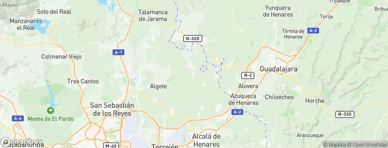 Serracines, Spain Map