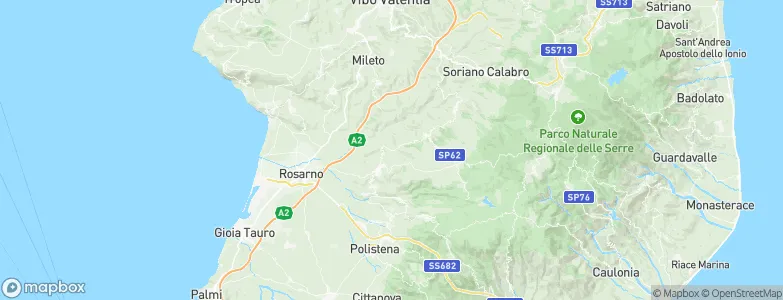 Serrata, Italy Map