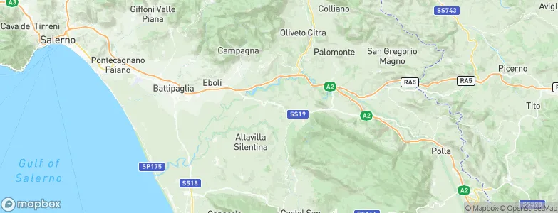 Serre, Italy Map