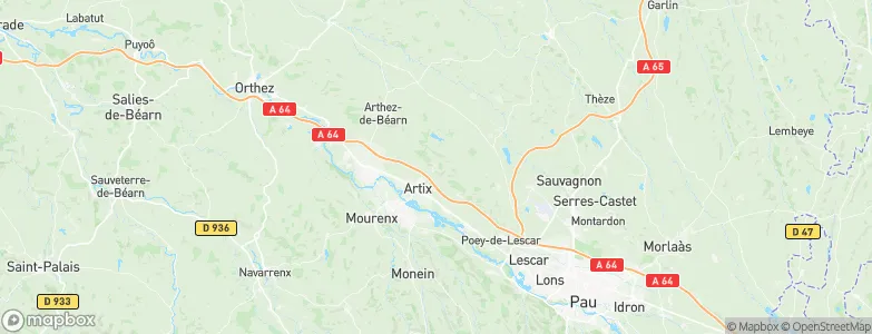Serres-Sainte-Marie, France Map