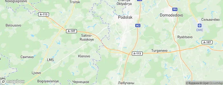Sertyakino, Russia Map