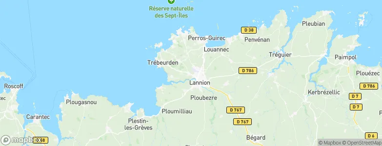 Servel, France Map