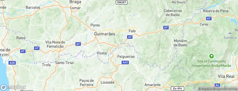 Serzedo, Portugal Map