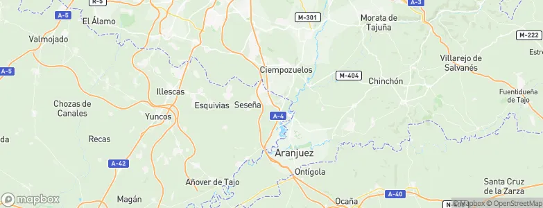 Seseña Nuevo, Spain Map