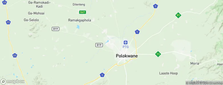 Seshego, South Africa Map