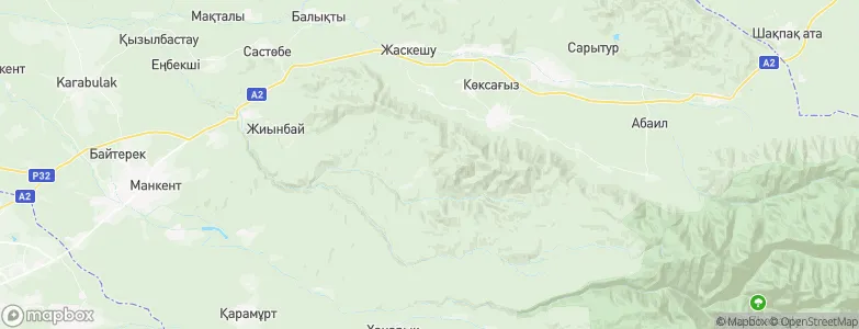 Seslavino, Kazakhstan Map