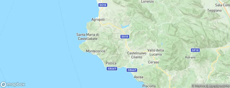 Sessa Cilento, Italy Map