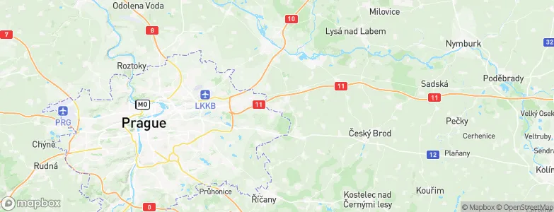 Šestajovice, Czechia Map