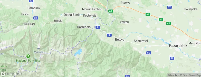 Sestrimo, Bulgaria Map