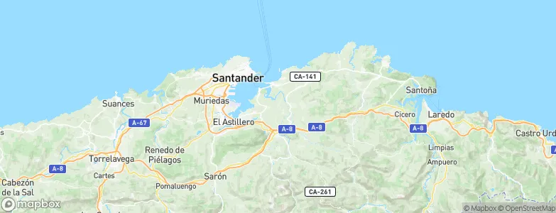 Setién, Spain Map