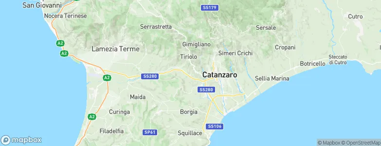 Settingiano, Italy Map