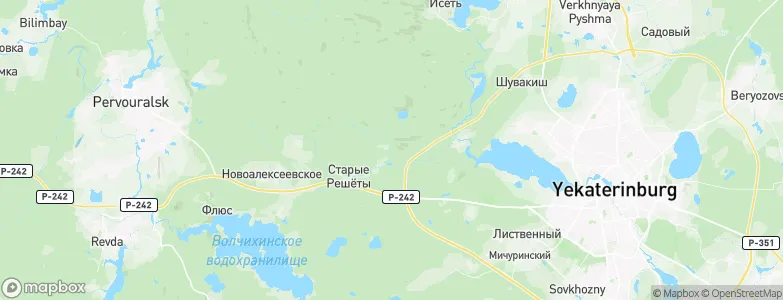 Severka, Russia Map