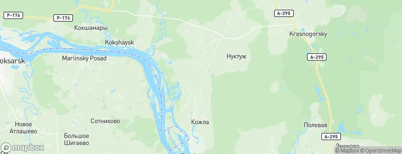 Severnyy, Russia Map