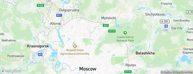 Severyanin, Russia Map