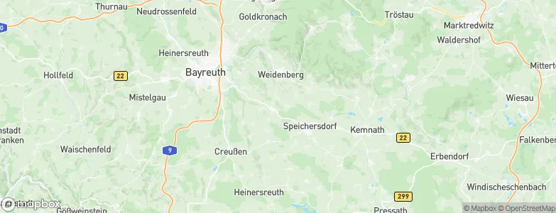 Seybothenreuth, Germany Map