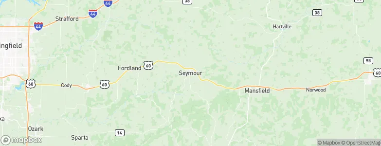 Seymour, United States Map