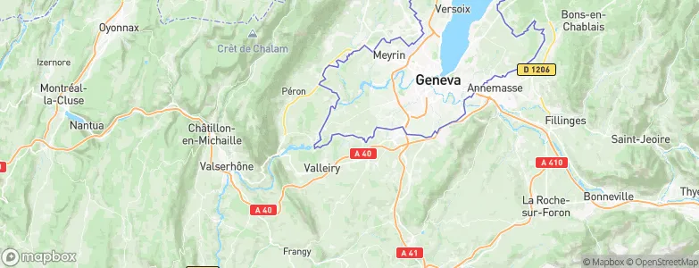 Sézegnin, Switzerland Map