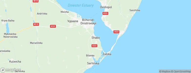Shabo, Ukraine Map